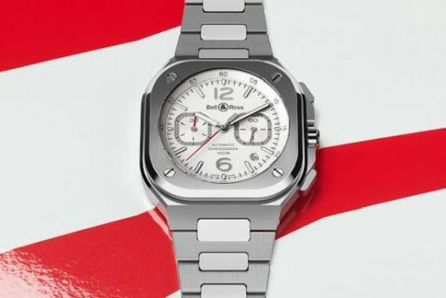 Bell Ross Urban Chronograph White