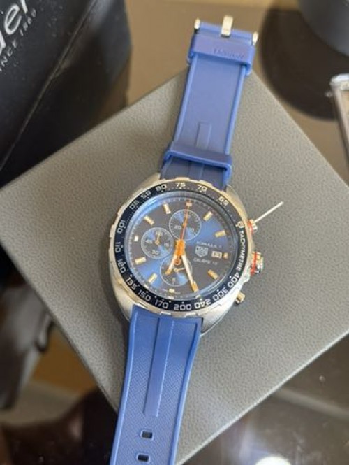 Tag Heuer Formula Blue Silicon (FIX)