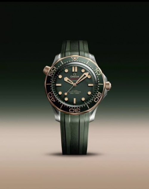 Omega Seamaster 300m Green Bronze
