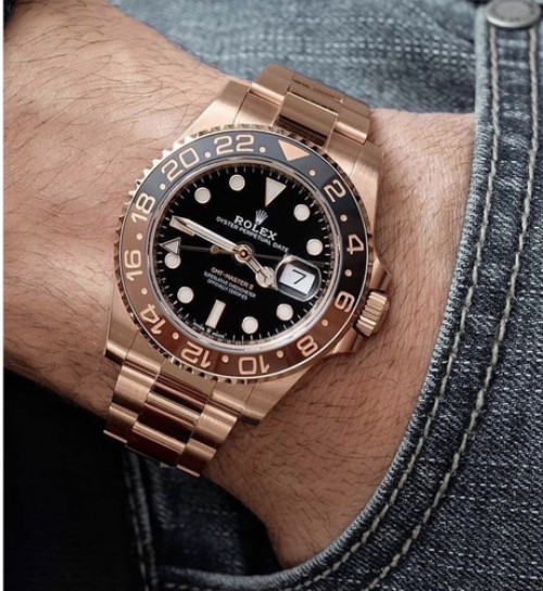 ROLEX YATCHMASTER GMT ROSE GOLD