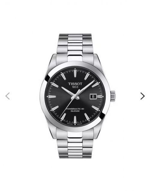 Tissot Powermatic 80 Silicum Black