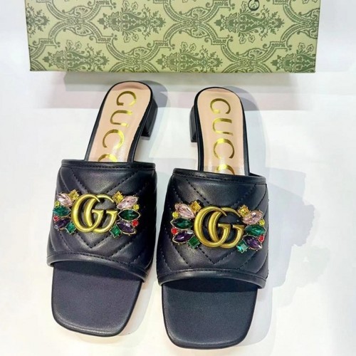 Alternative view of GUCC I BLACK CANARY SLIPPERS FOR WOMEN FIX