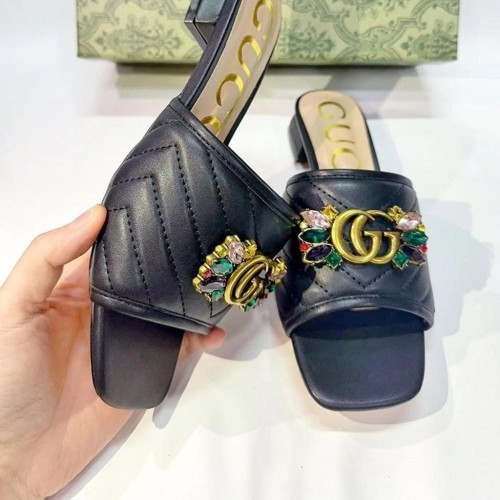 GUCC I BLACK CANARY SLIPPERS FOR WOMEN FIX