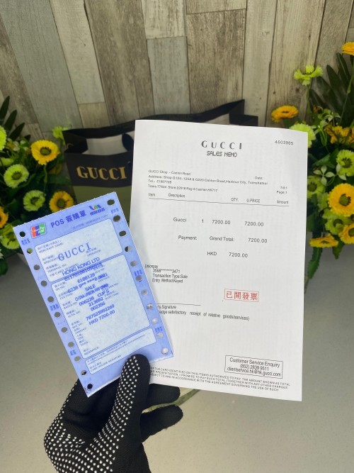 Alternative view of GUCC I LADIES WID BILL OG BOX CARD CARRY BAG