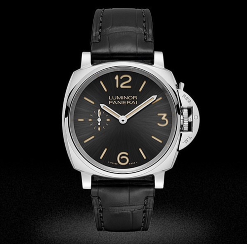 Panerai Pam00676 Black Silver 42 Mm