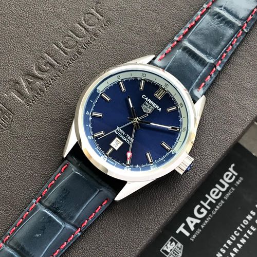 TAG HEUER Carrera Calibre 7 Twin Time Automatic Men S Watch