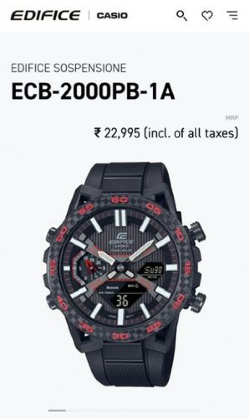 Casio Edifice ECB 2000pb