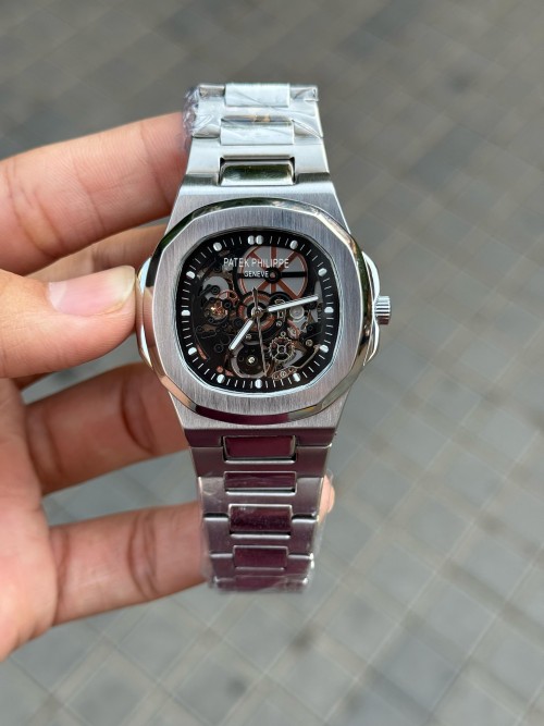 Pate k Philippe automatic silver black