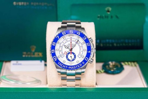 ROLEX YACHT MASTER SILVER YZ