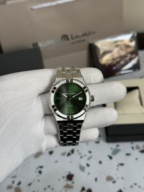 Alternative view of Maurice Lacroix Aikon Silver Green AUTHENTIC Store Quality