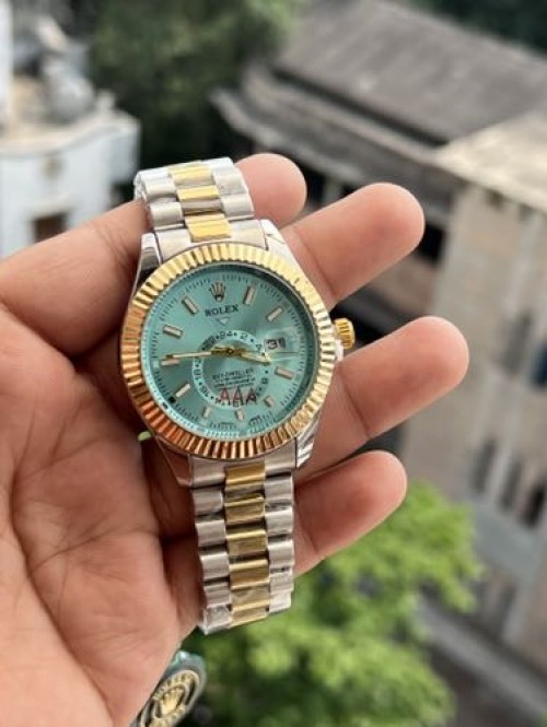 ROLEX SKYDWELLER DUAL TONE BELT