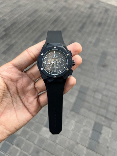 Hublo T Chronograph Full Black