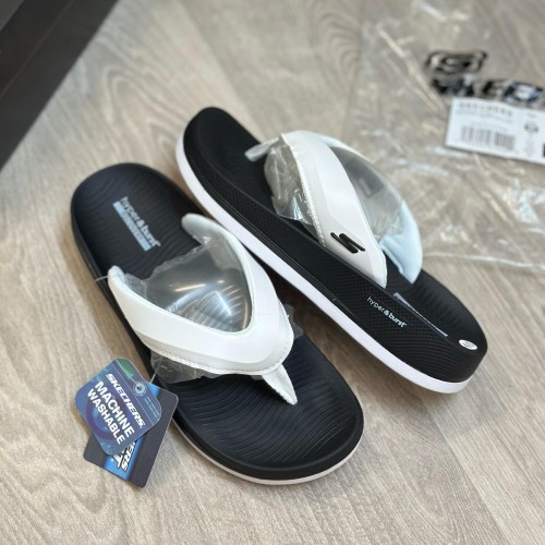 Alternative view of Skecher S Hyper Burst Simplex White Black Premium Slides