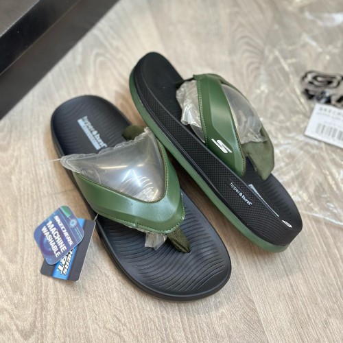 Alternative view of Skecher S Hyper Burst Simplex Green Black Premium Slides