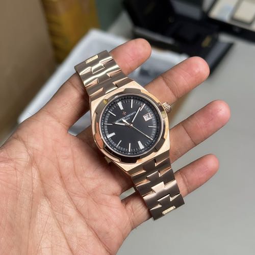 Vacheron Constantin Overseas Rosegold Black