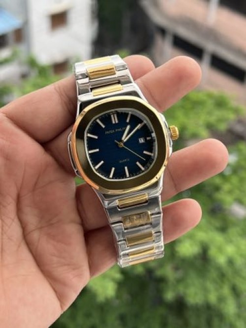 PATEK PHILLIPE DUAL TONE BLUE DIAL