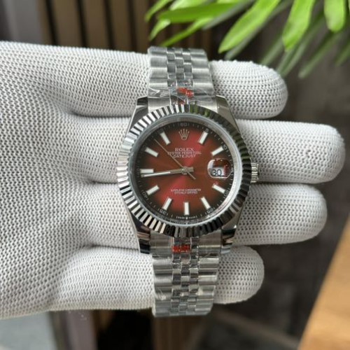 Rolex Date Just Red Dial