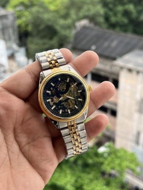 ROLEX AUTOMATIC DUAL TONE BELT