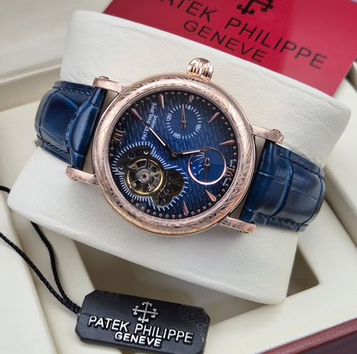 Patek Philippe Tourbillion Blue Rose Gold