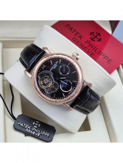 Patek Philippe Tourbillion Black Rose Gold
