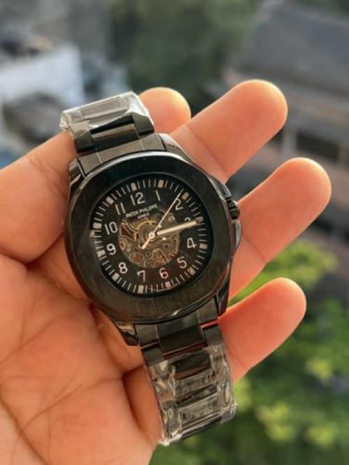 PATEK PHILLIP AUTOMATIC PREMIUM BLACK WATCH