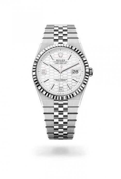 Alternative view of Rolex Land Dweller 2025 Silver White