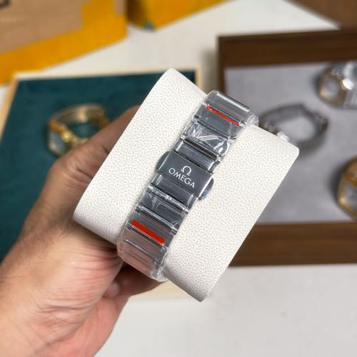 Omega Constellation Steel On Steel Green Dial Matte Bezel