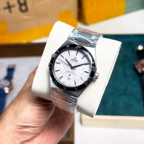 Omega Constellation Steel On Steel White Dial