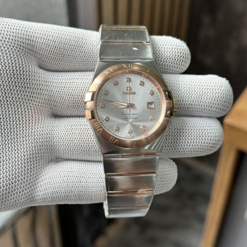 OMEGAA CONSTELLATION ROSE GOLD