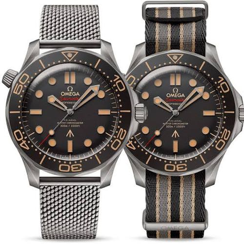 Omega Seamaster Diver 300M James Bond Extra Strap
