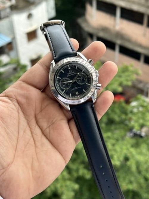 OMEGA NAVY BLUE PREMIUM WATCH