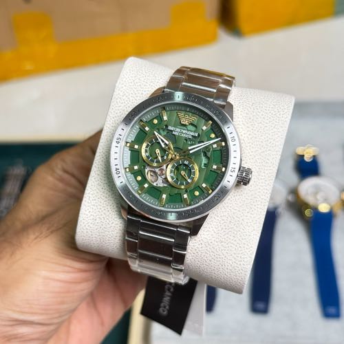 Emporio Armani Meccanico Open Heart Skeleton