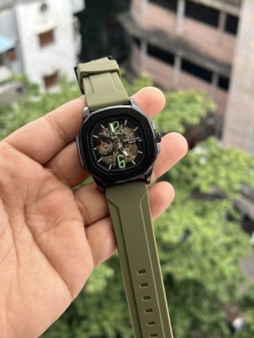 PATEK PHILPPE GREEN BELT AUTOMATIC