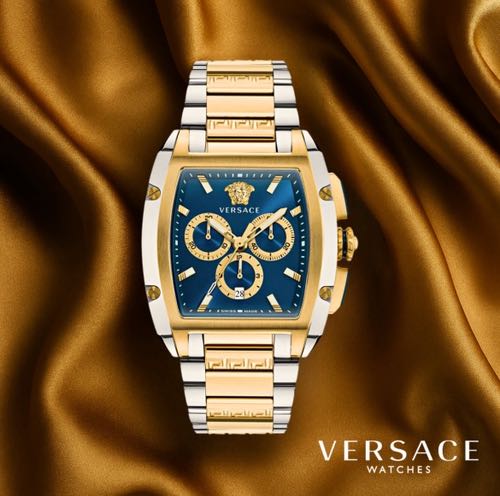 Alternative view of Versace Dominus Chronograph Blue Dial