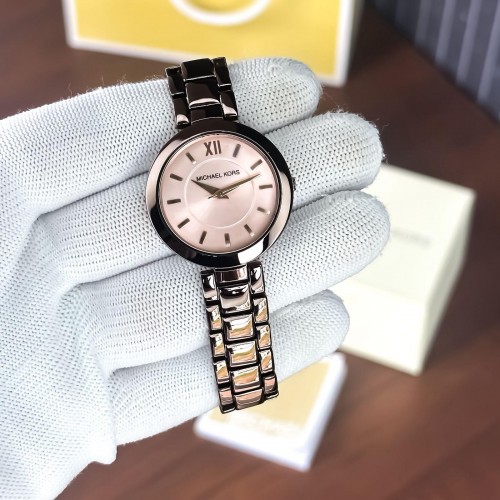 Michael Kors Brown Rose Gold