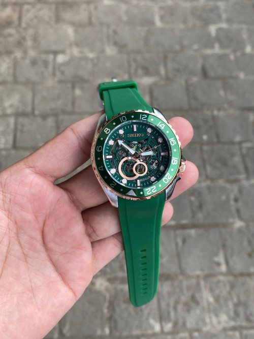 Seiko Automatic Green Copper