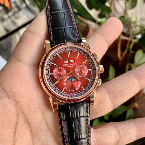 Patek Philippe Grand Complication Black Red Diamond Copper Case