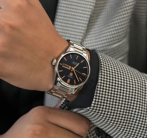 Alternative view of Tag Heuer Carrera Calibre 5 Automatic Daydate Rose Gold