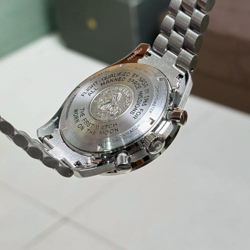 Alternative view of Omega Speedmaster Chronospace Steel On Steel 43MM