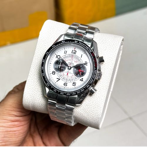 Omega Speedmaster Chronospace Steel On Steel 43MM