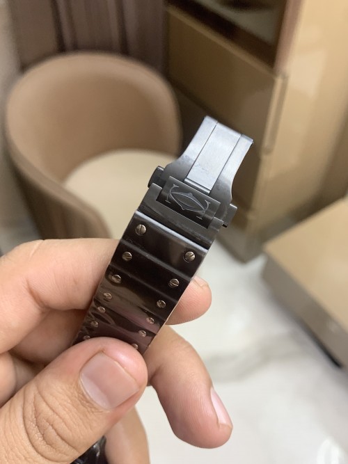 Alternative view of Cartierr Santos All Black Automatic