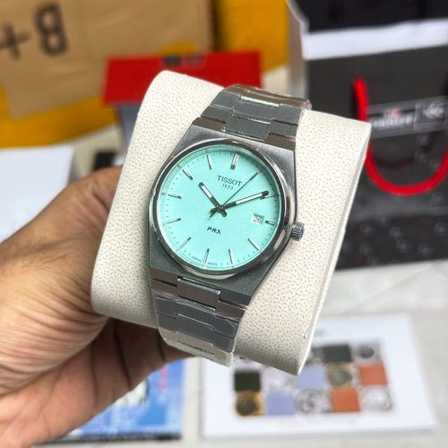Alternative view of Sale Quartz Tissot PRX Solid Tiffany Dial