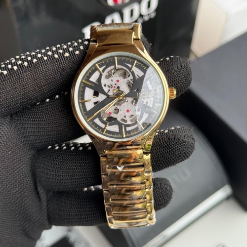 Alternative view of Rad O True Round Open Heart Automatic Gold