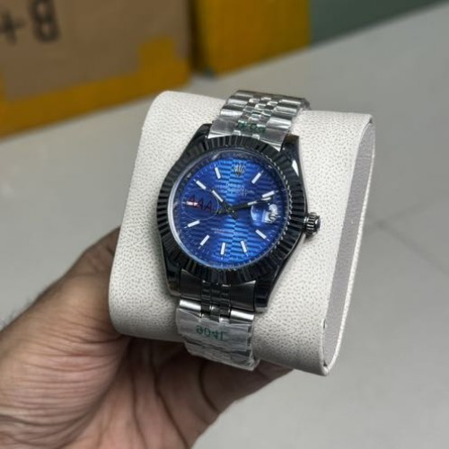 Rolex Date Just Wave Blue Dial
