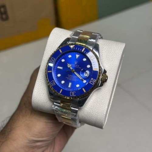 Rolex Submariner Two Tone Blue Dial