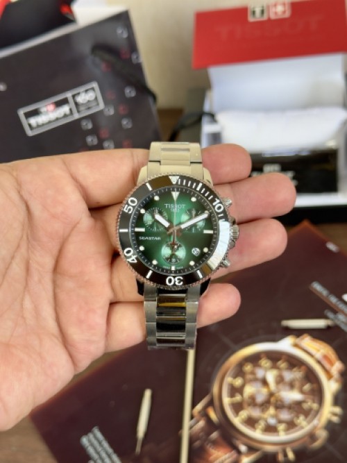Tissot Seastar Chronograph Green