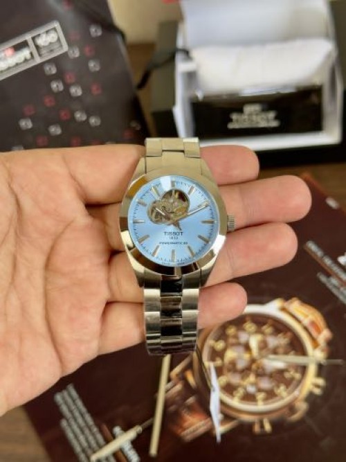 Tissot Powermatic 80 Open Heart Sky Blue