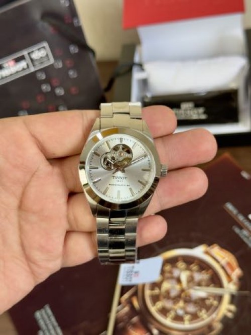 Tissot Powermatic 80 Open Heart White