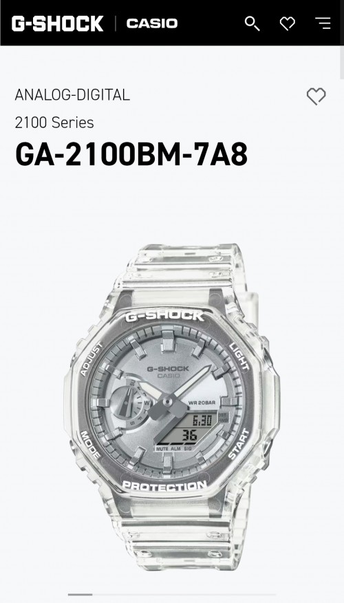 Casio G Shock GM 2100