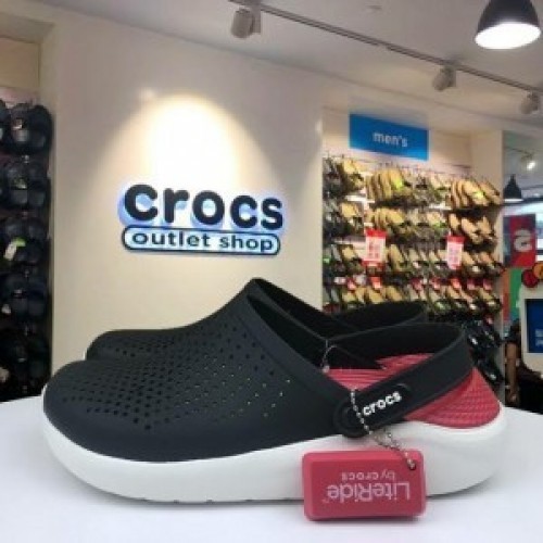 CROC S LITE RIDE RED WHITE
